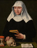 Portrait of a Canoness - Anonymous — artwork view