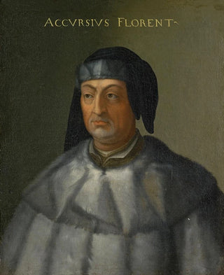 Portrait of Accursius - Anonymous — artwork view