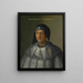 Portrait of Accursius - Anonymous — framed artwork on a wall
