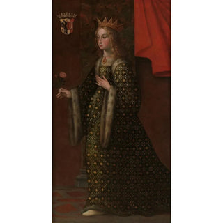 Portrait of Adelaide of Susa, wife of Oddone - Anonymous — artwork view