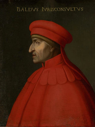 Portrait of Baldo degli Ubaldi - Anonymous — artwork view
