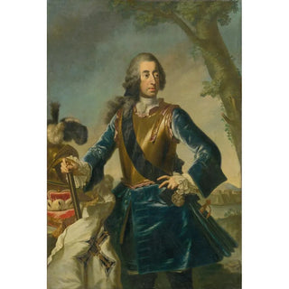 Reproduction of the painting Portrait painting of Clément Auguste, Elector of Cologne - Anonymous
