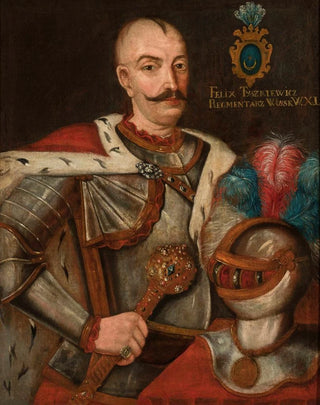 Portrait painting of Félix Tyszkiewicz, Leliwa - Anonymous — artwork view
