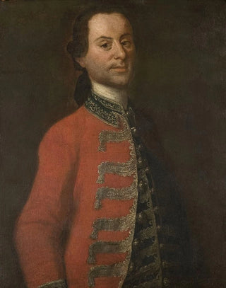 Portrait painting of Franciszek Botty, captain of Pidhirtsi - Anonymous — artwork view