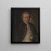 Portrait of Franciszek Halka-Ledóchowski - Anonymous — framed artwork on a wall