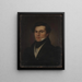 Portrait of Franciszek Ksawery Andrychewicz - Anonymous — framed artwork on a wall