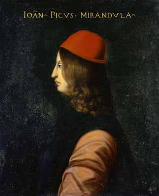 Portrait of Giovanni Pico della Mirandola - Anonymous — artwork view