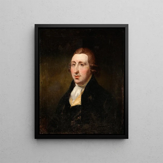 Portrait of James Napper Tandy 1740-1803 Irish unif - Anonymous — framed artwork on a wall