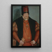 Portrait of Joachim II - Anonymous — framed artwork on a wall