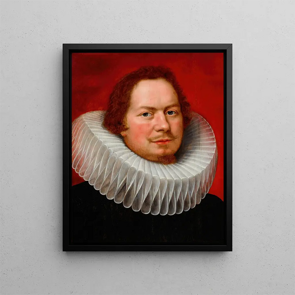Portrait of John Digby - Anonymous — framed artwork on a wall