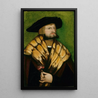 Portrait painting of Leonhard Fuchs - Anonymous — artwork view