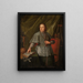 Portrait of Mikołaj Wyżycki, born in 1757, Archbishop of Lviv - Anonymous — framed artwork on a wall