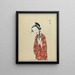 Portrait of a character from Peking opera 12 - Anonymous — framed artwork on a wall