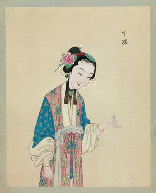 Portrait of a character from Peking opera 3 - Anonymous — artwork view