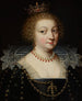 Portrait of Queen Anne of Austria 1601-1666 - Anonymous — artwork view