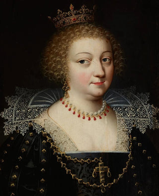 Portrait of Queen Anne of Austria 1601-1666 - Anonymous — artwork view