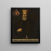 Portrait Painting of Roberto Castiglione - Anonymous — framed artwork on a wall