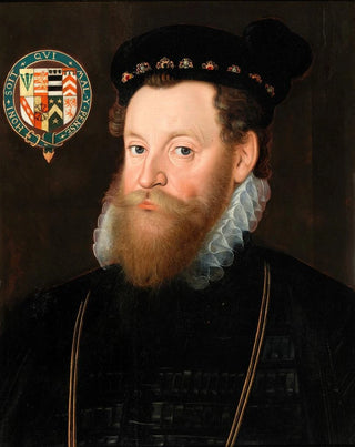 Portrait of Sir Henry Sidney 1529-1586 Lord Deputy of Ireland - Anonymous — artwork view