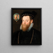 Portrait of Sir Henry Sidney 1529-1586 Lord Deputy of Ireland - Anonymous — framed artwork on a wall