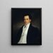 Portrait of a Gentleman - Anonymous — framed artwork on a wall