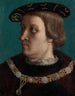 Portrait of a man wearing the Order of the Annunziata of Savoy - Anonymous — artwork view