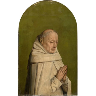 Portrait of a Monk - Anonymous — artwork view