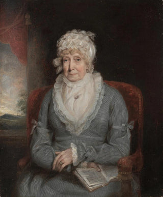 Portrait of a Woman Mme Ann Hivlyn - Anonymous — artwork view