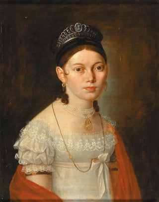 Portrait of a Young Woman - Anonymous — artwork view