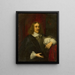 Portrait of a Man (Case Conflict) - Anonymous — framed artwork on a wall