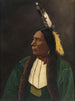 Portrait of a Native American - Anonymous — artwork view