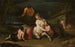 Portrait of a family of centaurs against a landscape - Anonymous — artwork view