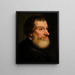 Portrait of Alexandre Grapheus - Anonymous — framed artwork on a wall