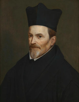 Portrait of Charles Scribanius - Anonymous — artwork view