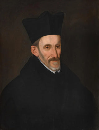 Portrait of Léonard de Lessius - Anonymous — artwork view