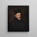 Portrait of Léonard de Lessius - Anonymous — framed artwork on a wall
