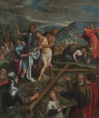 Preparation for the Crucifixion - Anonymous — artwork view