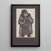 Fair of Prints - Anonymous — framed artwork on a wall