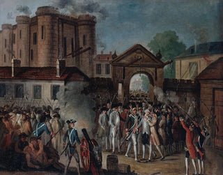 Taking of the Bastille, arrest of M. de Launay on July 14, 1789 - Anonymous — artwork view