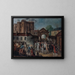 Taking of the Bastille, arrest of M. de Launay on July 14, 1789 - Anonymous — framed artwork on a wall