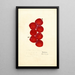 Prunus domestica Coletto - Anonymous — framed artwork on a wall