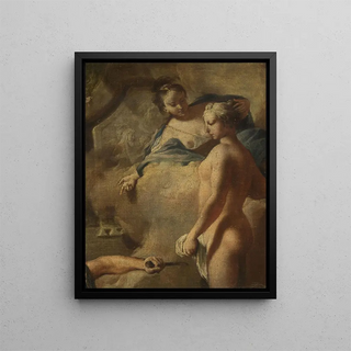 Pygmalion Painting - Anonymous — framed artwork on a wall