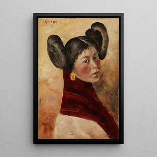 Quanq - Anonymous — framed artwork on a wall