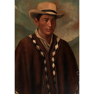 Reproduction of the painting Quechua Indian Painting - Anonymous