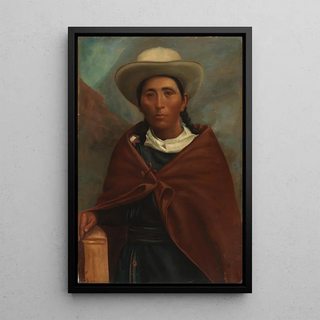 Reproduction of the painting Quechua Woman Painting - Anonymous