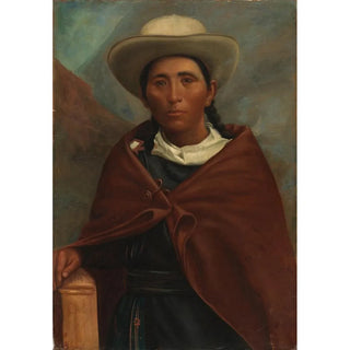 Reproduction of the painting Quechua Woman Painting - Anonymous
