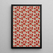 Reproduction of the painting Red Poppy Pattern - Anonymous