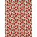 Reproduction of the painting Red Poppy Pattern - Anonymous