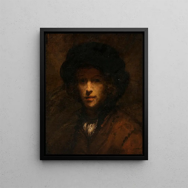 Titus, the son of Rembrandt - Anonymous — framed artwork on a wall