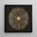 Sunrise Painting - Anonymous — framed artwork on a wall