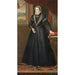 Portrait of Marguerite de Valois - Anonymous — framed artwork on a wall